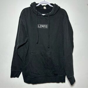 LZMFG Black‎ Men's Hoodie Sweater